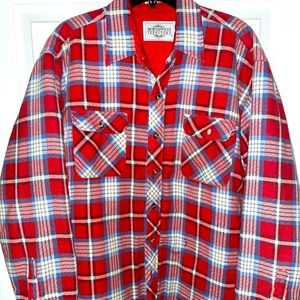 Mens Quilted Flannel Shirts 